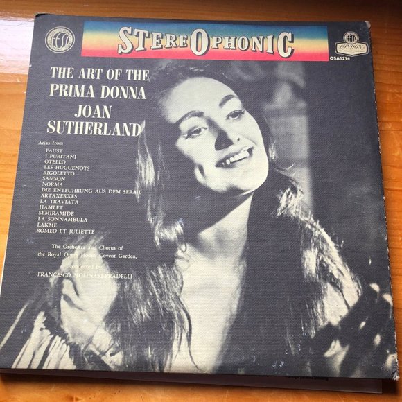 The Art of The Prima Donna Joan Sutherland London Records Vinyl  LP - Picture 2 of 9